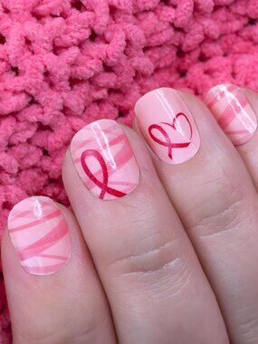 Choose Hope - Color Street Nail Polish Strips NWT Retired Awareness Set